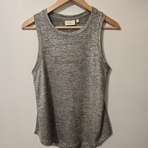 Deletta Metallic Tank Top